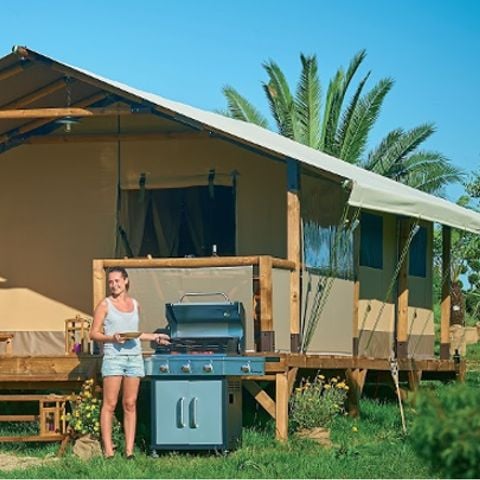 Glamping tent 5 persons - Lodge Prestige