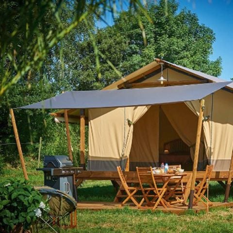 Bungalowzelt 6 personen - Klassische Lodge (ohne Sanitäranlagen)