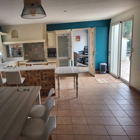 Ferienhaus 8 personen - Grande Maison 3* 3 ch terrasse plein sud a 200m du bord de mer centre ville a 1km et 3km du camping