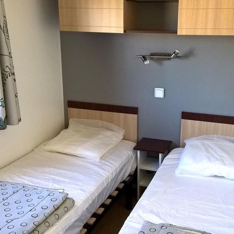 MOBILE HOME 6 people - Comfortable 3Ch 40m2 with covered and semi-enclosed terrace