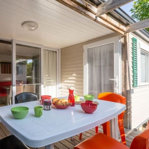 Stacaravan 5 personen - UITMUNTENDHEID + 2 BADKAMERS