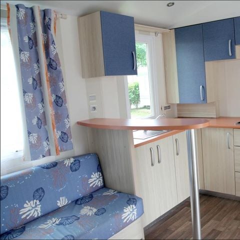 MOBILHOME 7 personnes - Eco (3 chambres) arrivée Mercredi 6/7 pers.