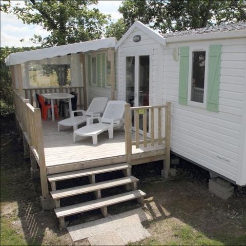 MOBILHOME 7 personnes - Eco (3 chambres) arrivée Mercredi 6/7 pers.