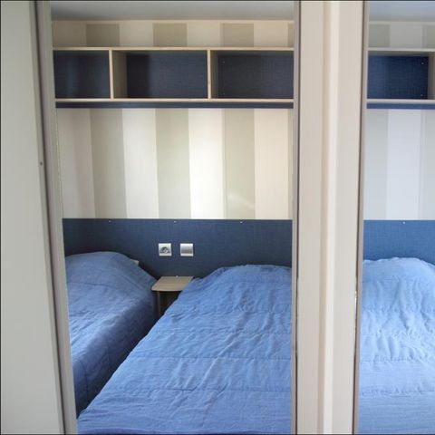 MOBILHOME 7 personnes - Eco (3 chambres) arrivée Mercredi 6/7 pers.