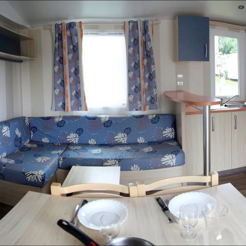 MOBILHOME 7 personnes - Eco (3 chambres) arrivée Mercredi 6/7 pers.