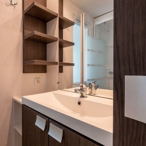 Stacaravan 7 personen - UITMUNTENDHEID + 2 BADKAMERS