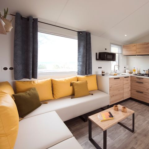 Mobilheim 9 personen - Cottage gegenüber dem Fußballplatz 8/9 Pers.