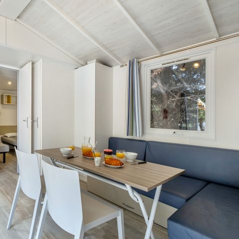 MOBILE HOME 6 people - Mobile-home | Comfort XL | 2 Bedrooms | 4/6 Pers. | Raised terrace | Air conditioning