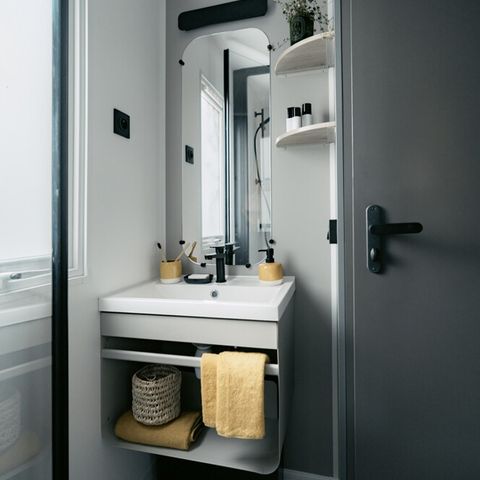 Mobilheim 6 Personen - Mobilheim | Comfort | 3 Zi. | 6 Pers. | Erhöhte Terrasse