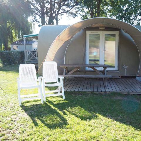 Tent 4 persons - C- 2-bedroom Coco Lodge tent (16m²)