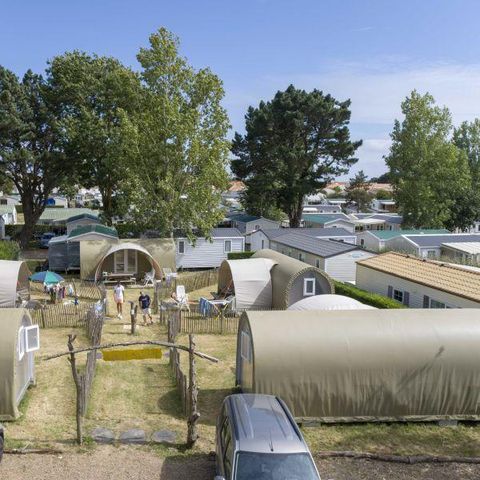 Tent 4 personen - C- 2-slaapkamer Coco Lodge tent (16m²)