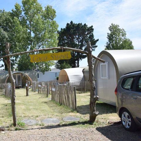Tente 4 personnes - C- Tente Lodge Coco 2 chambres 16m²