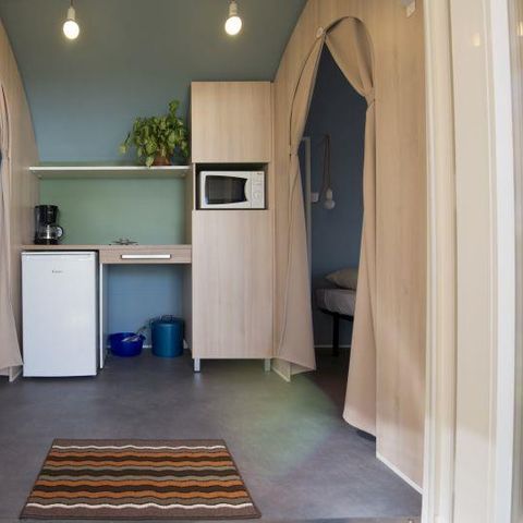 Tente 4 personnes - C- Tente Lodge Coco 2 chambres 16m²