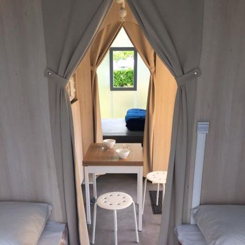 Tenda 4 persone - C- Tenda Coco Lodge con 2 camere da letto (16m²)