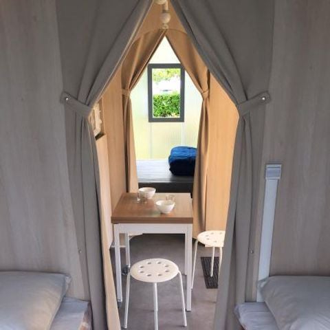 Tent 4 personen - C- 2-slaapkamer Coco Lodge tent (16m²)