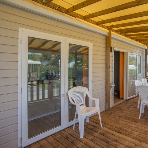 BUNGALOW 6 personnes - C- Mobil-home Baltique climatisé 3 chambres