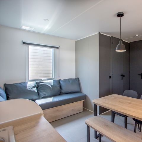 Stacaravan 6 personen - C- 3-slaapkamer Baltic stacaravan met airconditioning