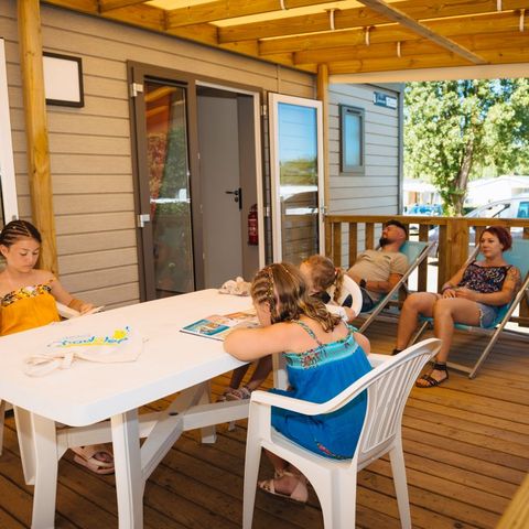 Mobile home 6 persons - C- Caribbean mobile home - 2 bedrooms