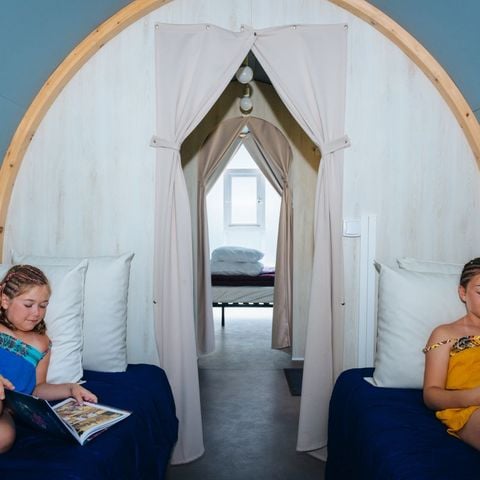 MOBILE HOME 4 people - C- 2-bedroom Coco Lodge tent (16m²)