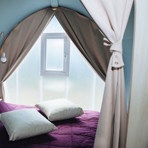 Mobilheim 4 Personen - C- Zelt Lodge Coco 2 Zimmer 16m²