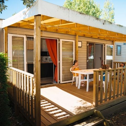MOBILHOME 6 personnes - C- Mobil-home Caraïbes climatisé 2 chambres