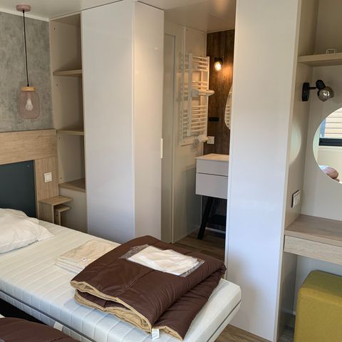 MOBILHOME 4 personas - C- Mobile home Méditerranée CONFORT Aire acondicionado 2 habitaciones 1/4 pers.