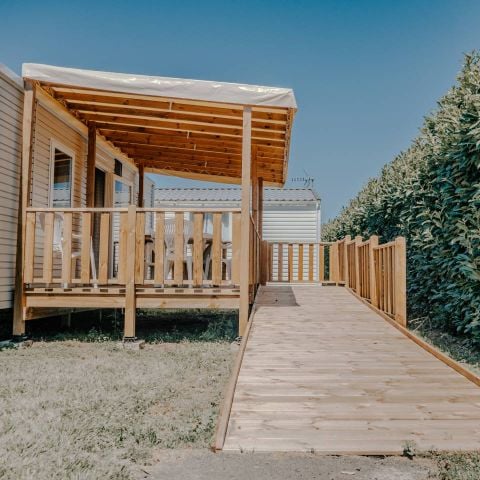 MOBILHOME 4 personnes - HELIOS - PMR - 2 chambres 32m² avec terrasse couverte