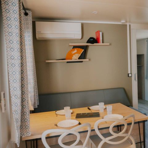 MOBILHOME 4 personas - HELIOS - PMR - 2 habitaciones 32m² con terraza cubierta
