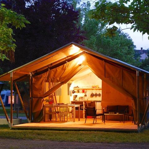 Bungalowtent 5 personen - Lodge Safari 45m² 5 pers