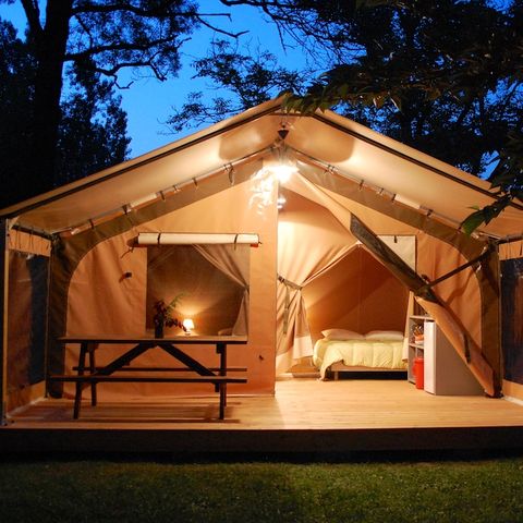Bungalowtent 5 personen - Lodge Safari 45m² 5 pers