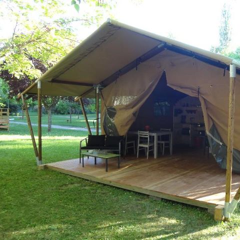 Bungalowtent 5 personen - Lodge Safari 45m² 5 pers