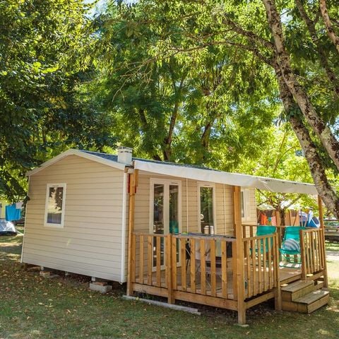 MOBILHOME 4 personnes - Mobil home 26m2 + terrasse couverte. 4 pers