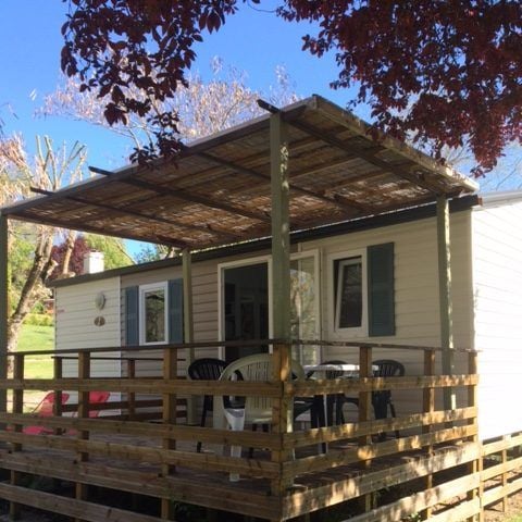 Mobile home 6 persons - Mobile home 27m² + terrace (4 adults max + 2 pers. - 18 years) 4/6 pers