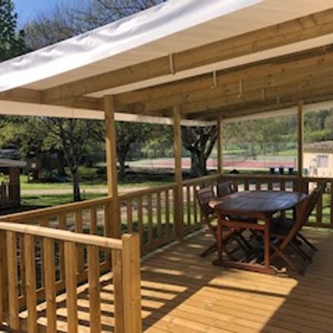 Stacaravan 4 personen - Stacaravan GRAND ESPACE ( PMR en familie) 4 pers
