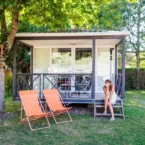 Stacaravan 6 personen - Stacaravan Lodgia optie airconditioning (4 volw max + 2 pers. - 18 jaar) 4/6 pers