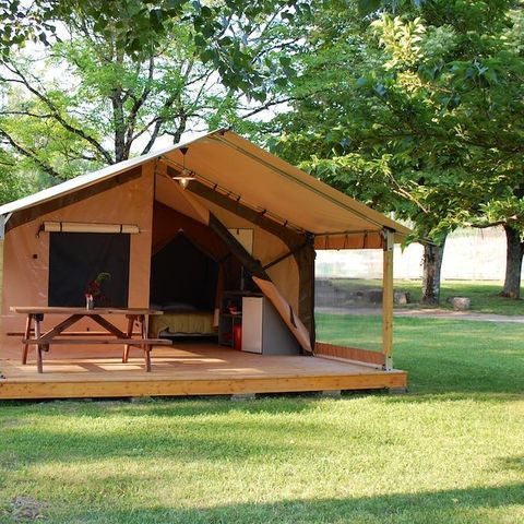 Bungalowtent 5 personen - Lodge Victoria 35m² 4/5 pers