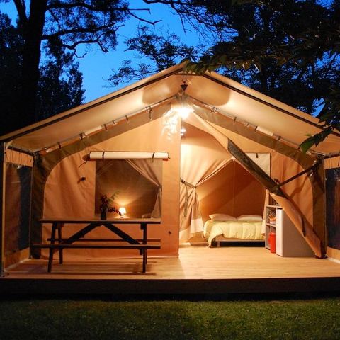 Bungalowtent 5 personen - Lodge Victoria 35m² 4/5 pers
