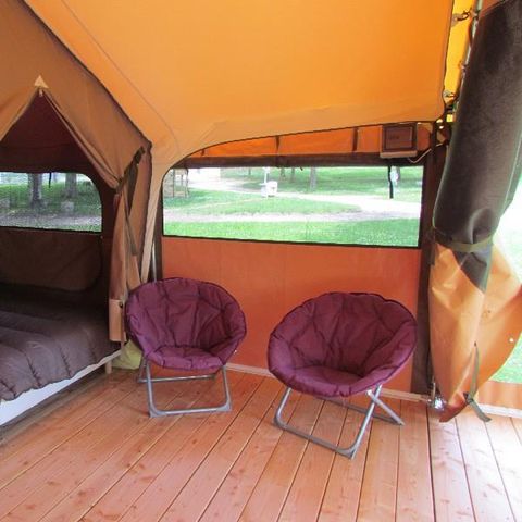 Bungalowtent 5 personen - Lodge Victoria 35m² 4/5 pers