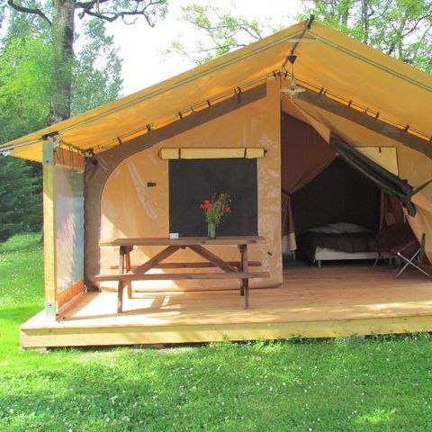 Bungalowtent 5 personen - Lodge Victoria 35m² 4/5 pers