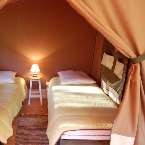 Bungalowtent 5 personen - Lodge Victoria 35m² 4/5 pers