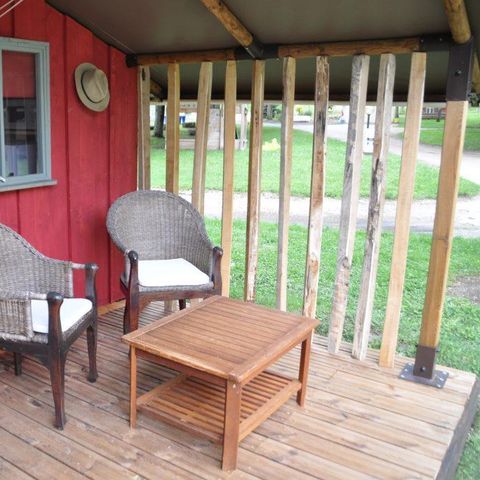 Chalet 5 Personen - Schwedische Hütte 4/5 Pers.