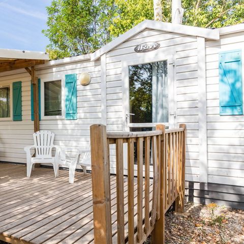 MOBILE HOME 6 people - Mobil-home | Classic | 3 Bedrooms | 6 Pers. | Raised terrace | Air-con.