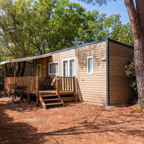 BUNGALOW 6 personnes - Mobil-home | Premium Exclusive | 3 Ch. | 6 Pers. | Terrasse Lounge | Clim. | TV