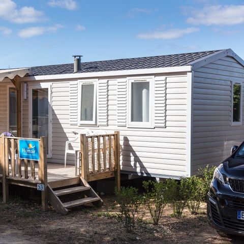 BUNGALOW 6 personnes - Comfort | 3 Ch. | 6 Pers. | Terrasse surélevée | Clim.