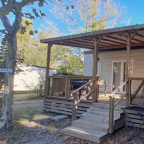 MOBILE HOME 6 people - Premium Exclusive | 3 Bedrooms | 6 Pers. | Terrace Lounge | Outside kitchen