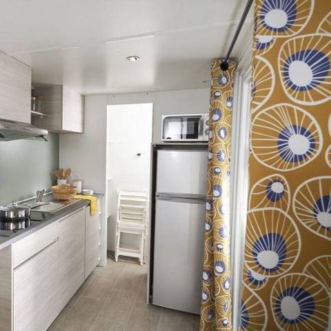 BUNGALOW 4 personnes - Mobil-home | Premium | 2 Ch. | 4 Pers. | Terrasse surélevée | Clim.