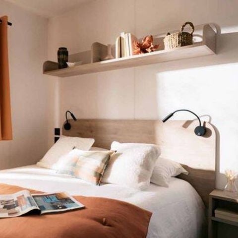 Mobile home 8 persons - Mobile-home | Comfort | 4 Bedrooms | 8 Pers. | Raised terrace | 2 bathrooms | Air-con.