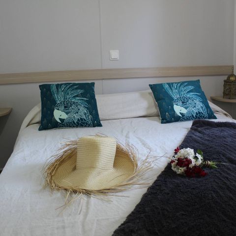 BUNGALOW 6 personnes - Mobil-home | Comfort | 2 Ch. | 4/6 Pers. |Terrasse Simple| 1 SDB | Clim. | TV