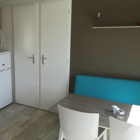Mobilheim 6 Personen - Comfort | 2 Zi. | 4/6 Pers. | Einzelne Terrasse | Klimaanlage | TV