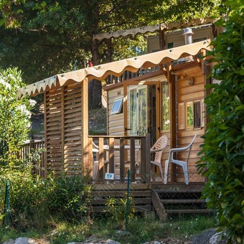 CASA MOBILE 4 persone - Classic | 2 Camere da letto | 4 Pers. | Terrazza rialzata | Aria condizionata.